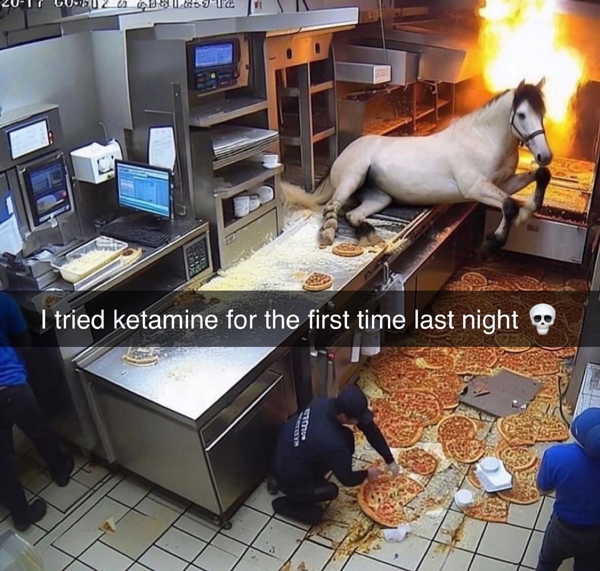 tried ketamine for the first time last