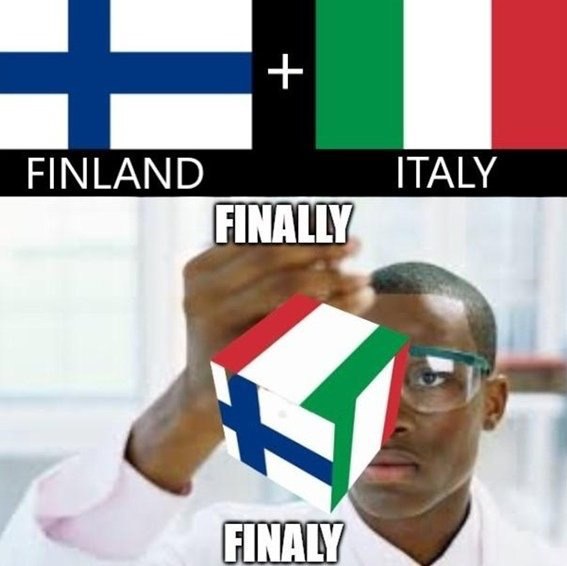 FINLAND ITALY FINALLY, FINALY