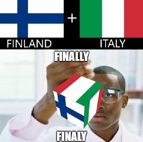 FINLAND ITALY FINALLY, FINALY