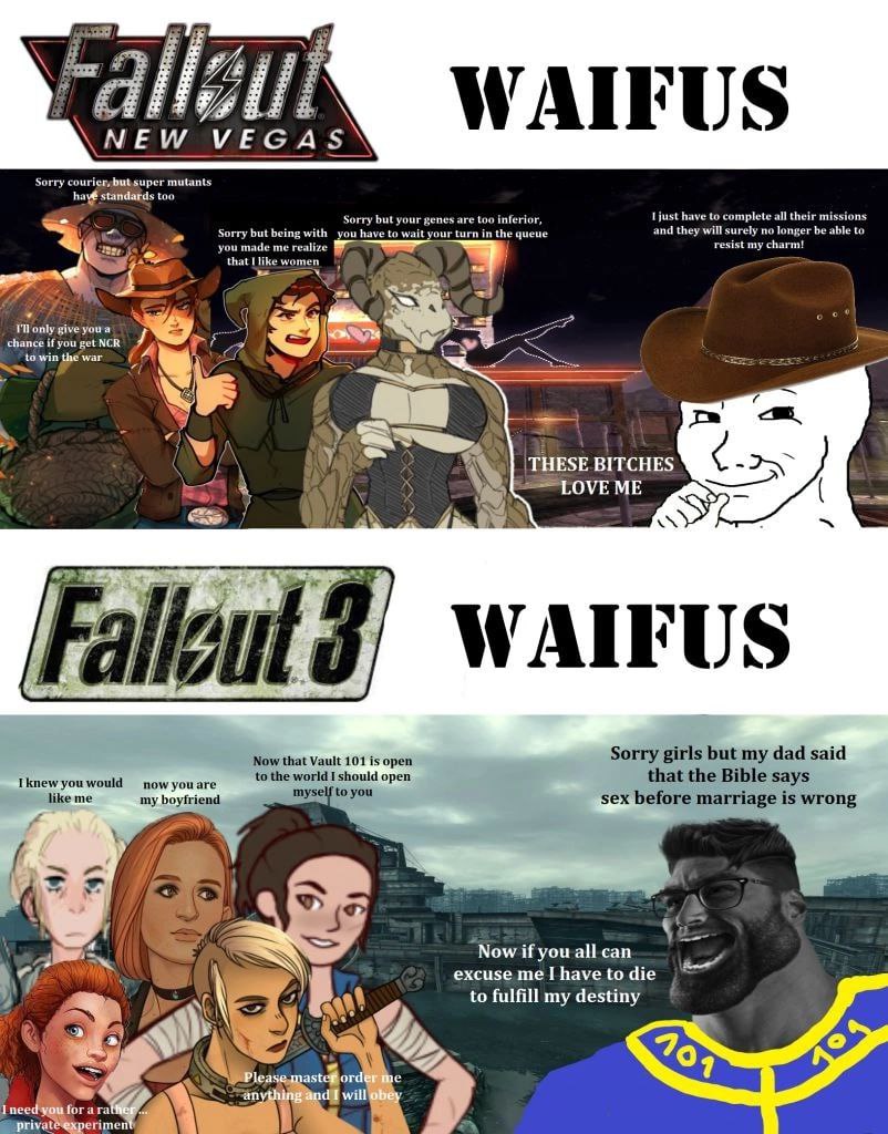 a WAIFUS NEW VEGA Sorry mutants standards too Sorry but your genes are too inferior, have to complete all their missions Sorry but being with _you have to wait your turn in the queue and be to made me