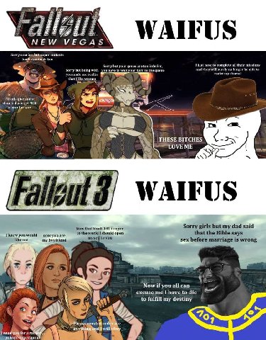 a WAIFUS NEW VEGA Sorry mutants standards too Sorry but your genes are too inferior, have to complete all their missions Sorry but being with _you have to wait your turn in the queue and be to made me