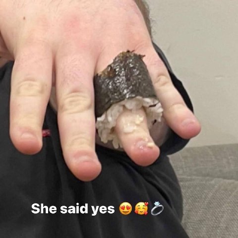 She said yes