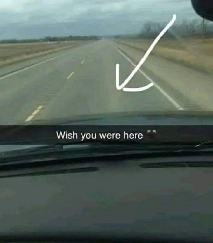 Wish you were here