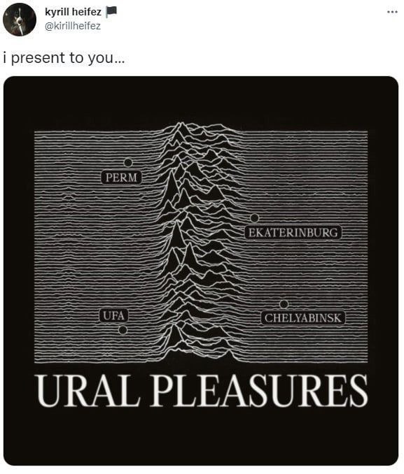 kyrill @kirillheifez i present to you... URAL PLEASURES