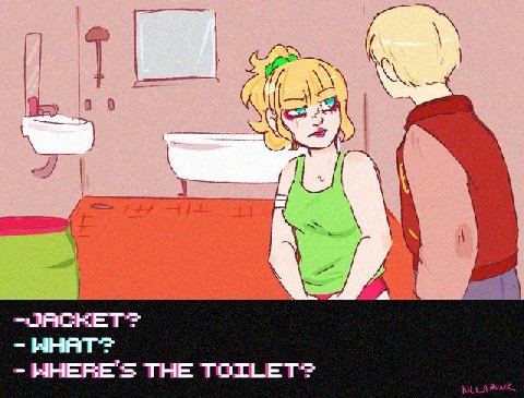 a THE TOILET?