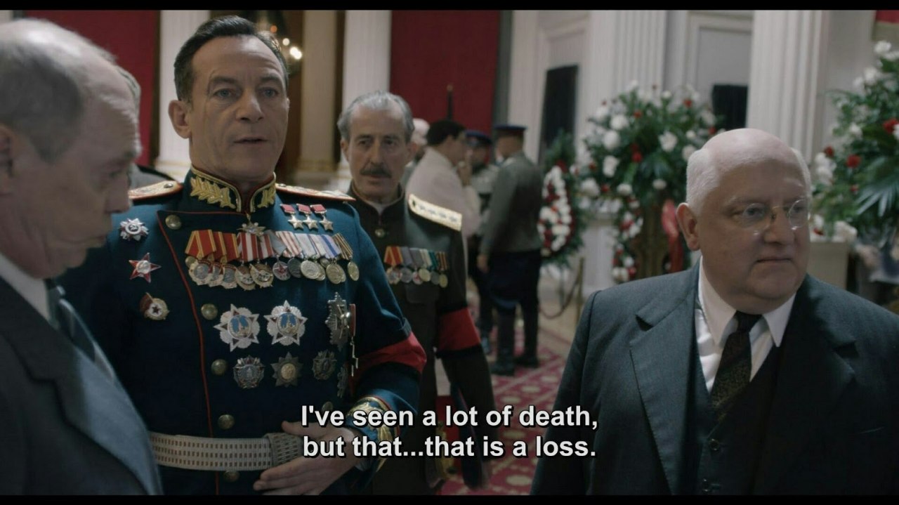 А. I've seen а lot of death, but that...that is a loss.