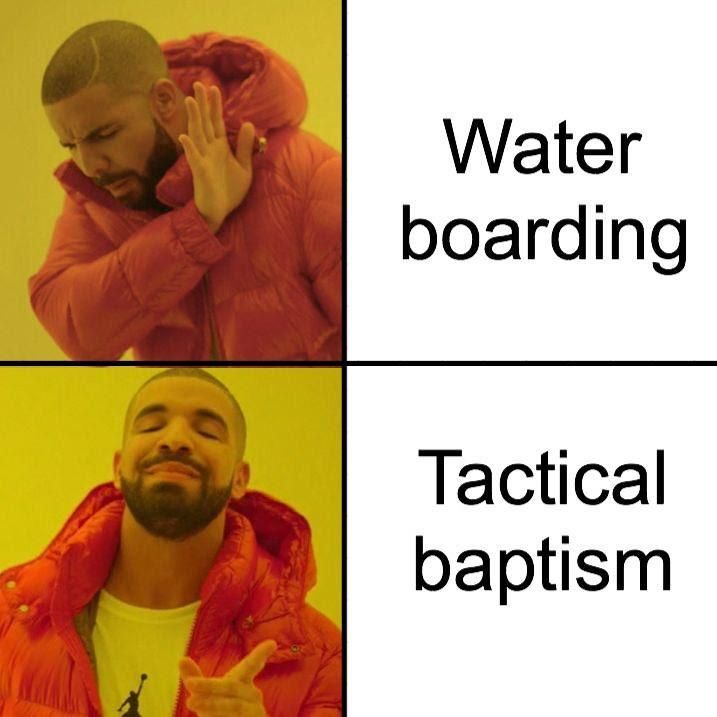 Water boarding Tactical baptism
