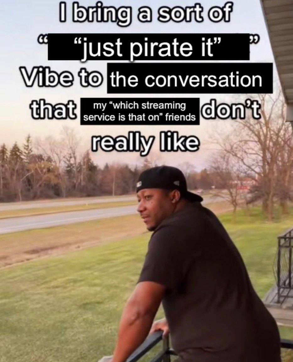 06586) а 66 33 ust pirate it” the conversatio service is that friends my “which streaming don all