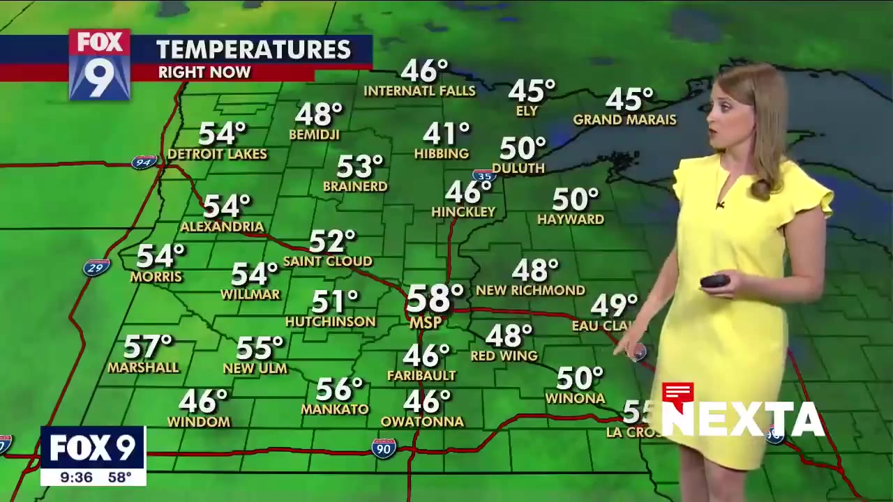 48° FLY GRAND MARAIS MARSHALL NEWIULM Bee 46 50° WINDOM OWATONNA А СВ А SUNNY AND WARMER, Et — = == Th = |