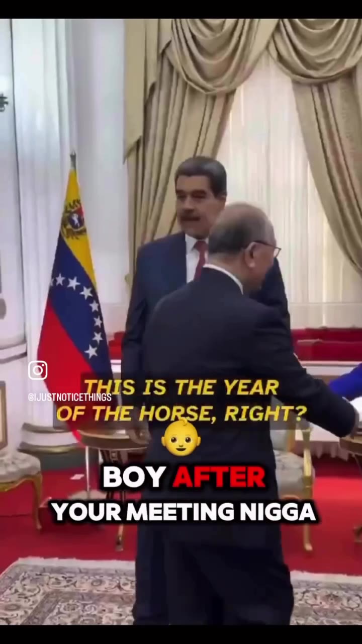 ~~ YOUR MEETING NIGGA PEACE THROUGH