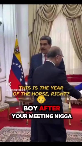 ~~ YOUR MEETING NIGGA PEACE THROUGH