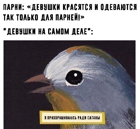 ПАРНИ: «ДЕВУШКИ КРАСЯТСЯ И ОДЕВАЮТСЯ ТАК ТОЛЬКО ДЛЯ ПАРНЕЙ!» ДЕВУШКИ НА САМОМ ДЕЛЕ*: a