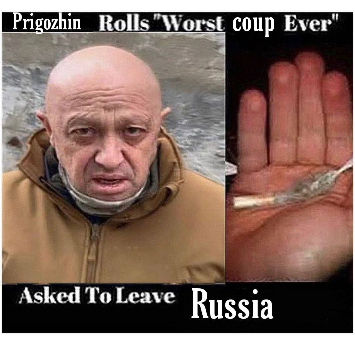 Prigozhin Rolls coup Ever Asked To ave Russia