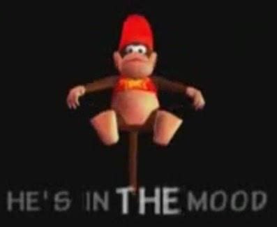 HE'S INTHE MOOD
