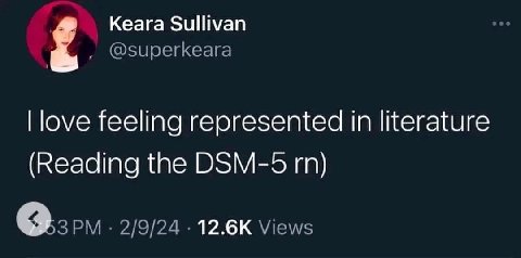 Кеага Sullivan love feeling represented in literature (Reading the DSM-5