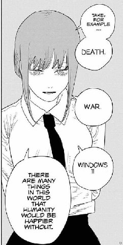 TAKE, OR EXAMPLE DEATH WAR. THERE ARE MANY THINGS IN THIS WORLD THAT HUMANITY WOULD BE HAPPIER WITHOUT.