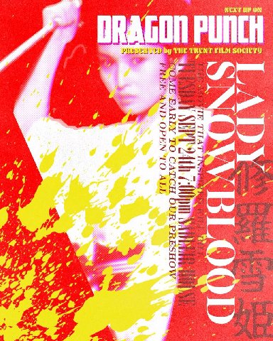 NEXT UP ON GON PUNCH TRENT FILM SOCIETY 95 WE 9 Я