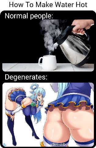 How То Make Water Hot Normal people: Degenerates: BonixoHD