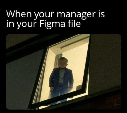 When your manager is in your Figma file