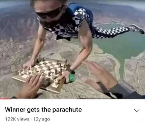 3 4 4 Winner gets the parachute views 12у ago