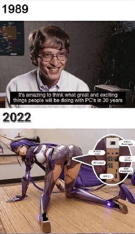 1 It's amazing to think what great and exciting things people will be doing with PC's in 30 years 2022 7 Power Supply A “3 А 4 4 к A А