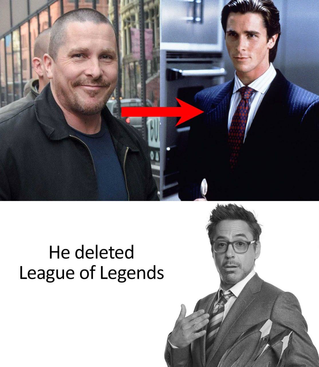 He deleted League of Legends