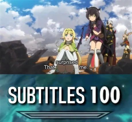 That SUBTITLES 100