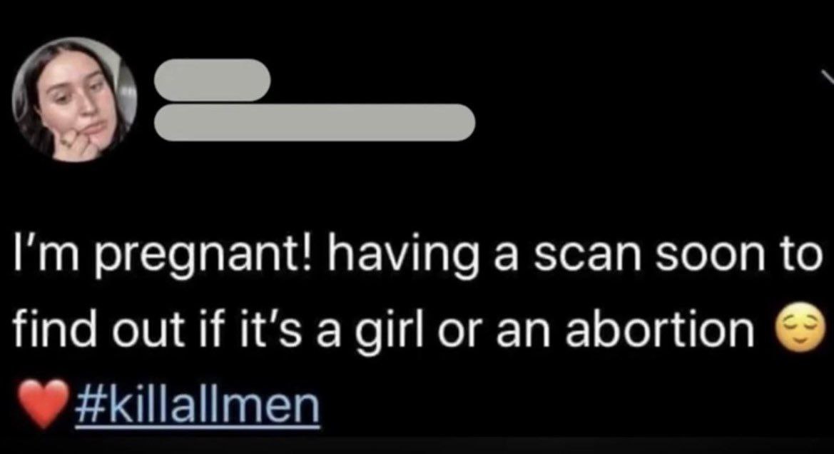 pregnant! having a scan soon to find out if it's а girl or an abortion