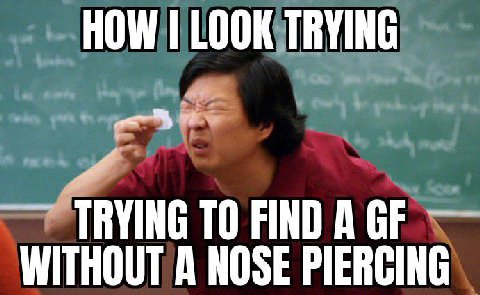 HOW LOOK TRYING ТО FIND WITHOUT A NOSE PIERCING