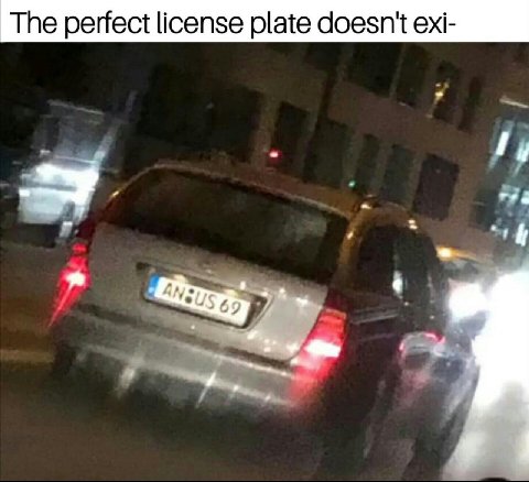 The perfect license рае doesn't exi-