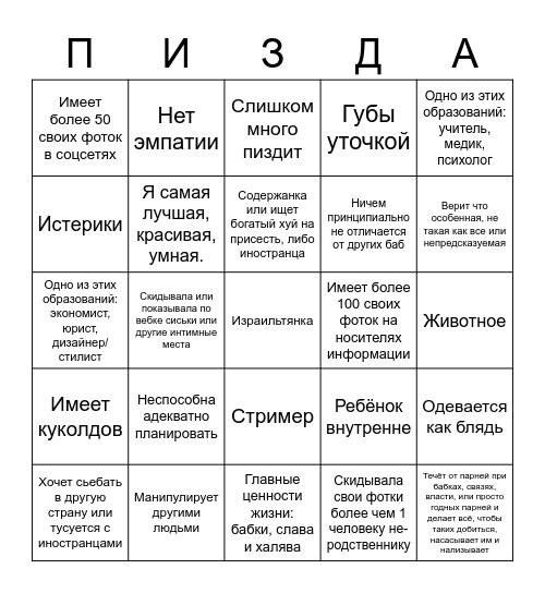 И 3 А Имеет Слишком Одно из этих более 50 Нет образований: МНОГО Губы учитель, своих фоток эмпатии в соцсетях пиздит уточкой медик, психолог Я самая Содержанка Ничем или ищет Варит что лучшая, богатый