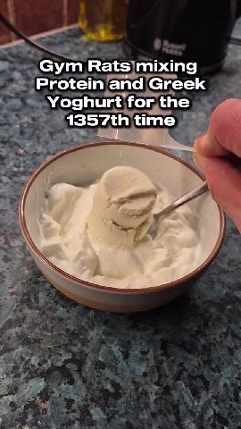 Protein and Greek ‚^^ Yoghurt forthe ~