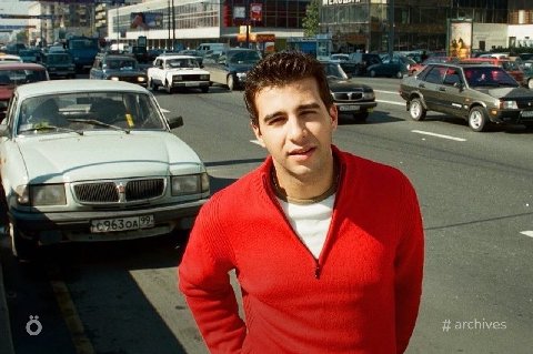 Фотосессия Ивана Урганта для журнала «Yes» (2001)