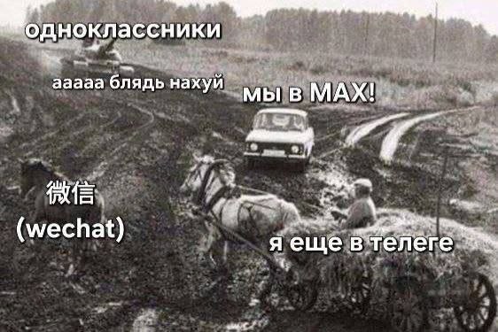 ‘одноклассники ааааа блядь нахуй мы в МАХ! 3 у (wechat) я еще втелеге