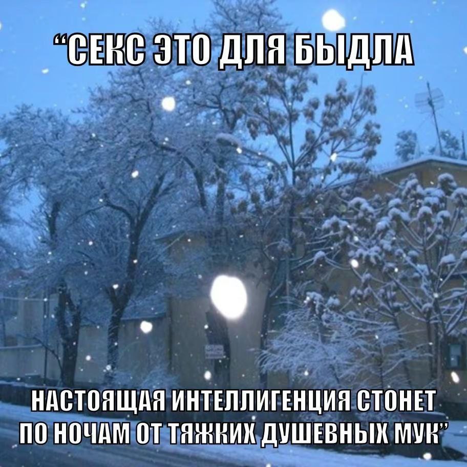ЭТО ДЛЯБЫДЛА НАСТОЯЩАЯ ИНТЕЛЛИГЕНЦИЯ СТОНЕТ ПО НОЧАМ ОТ МУК"