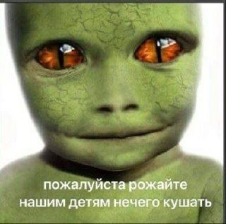 пожалуйста рожайте нашим детям нечего кушать
