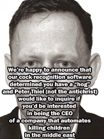 We'r happy,to announce that our,cock: recognition software determined you ave fand Peter,Thiel (not the antichrist) like to inquire if you К: interested in being the CEO of a company, that ‘automates 