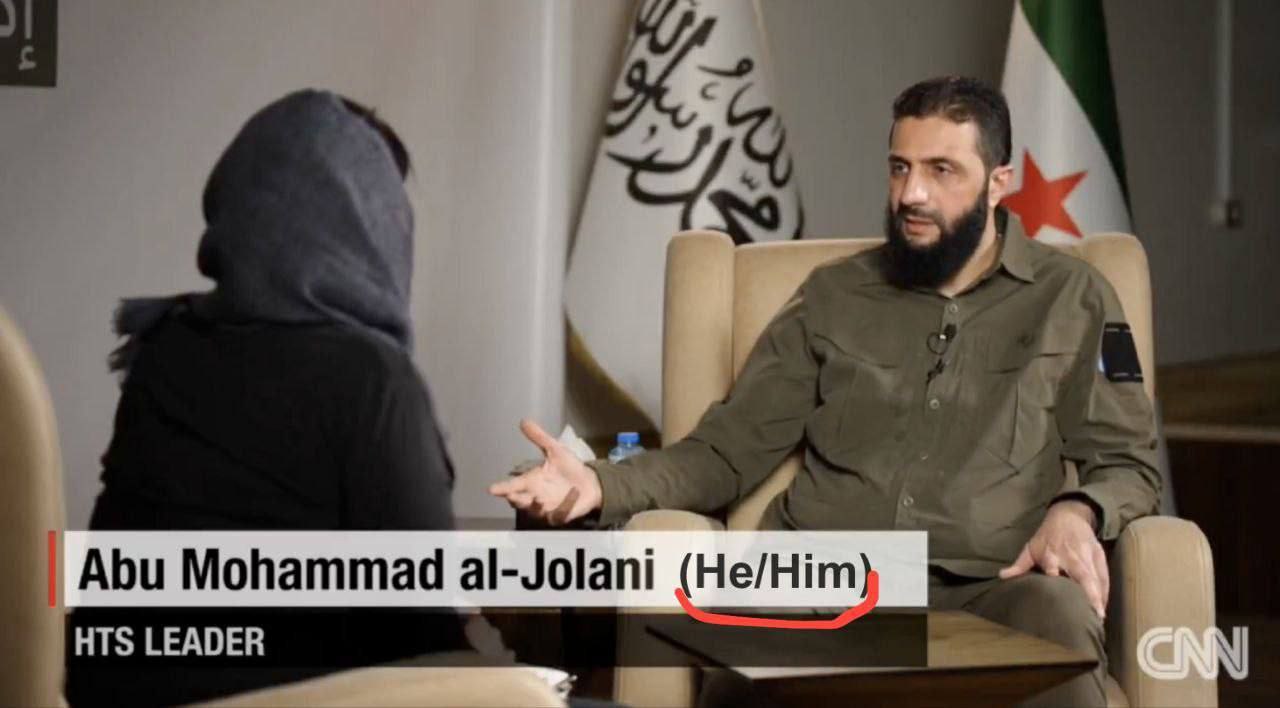 5 Abu Mohammad al-Jolani (He/Him HTS LEADER