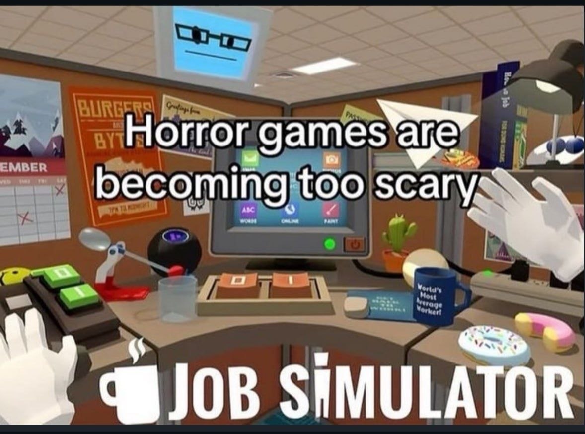 Horror у becoming too SIMULATOR