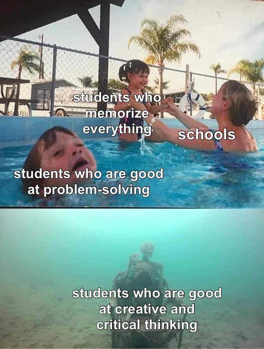 и К 7) dents по’ у everything 9 Students who are good at problem-solving nts who аге good sreative and “critical thinking