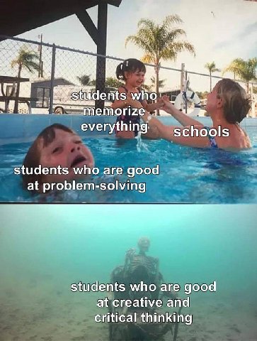 и К 7) dents по’ у everything 9 Students who are good at problem-solving nts who аге good sreative and “critical thinking