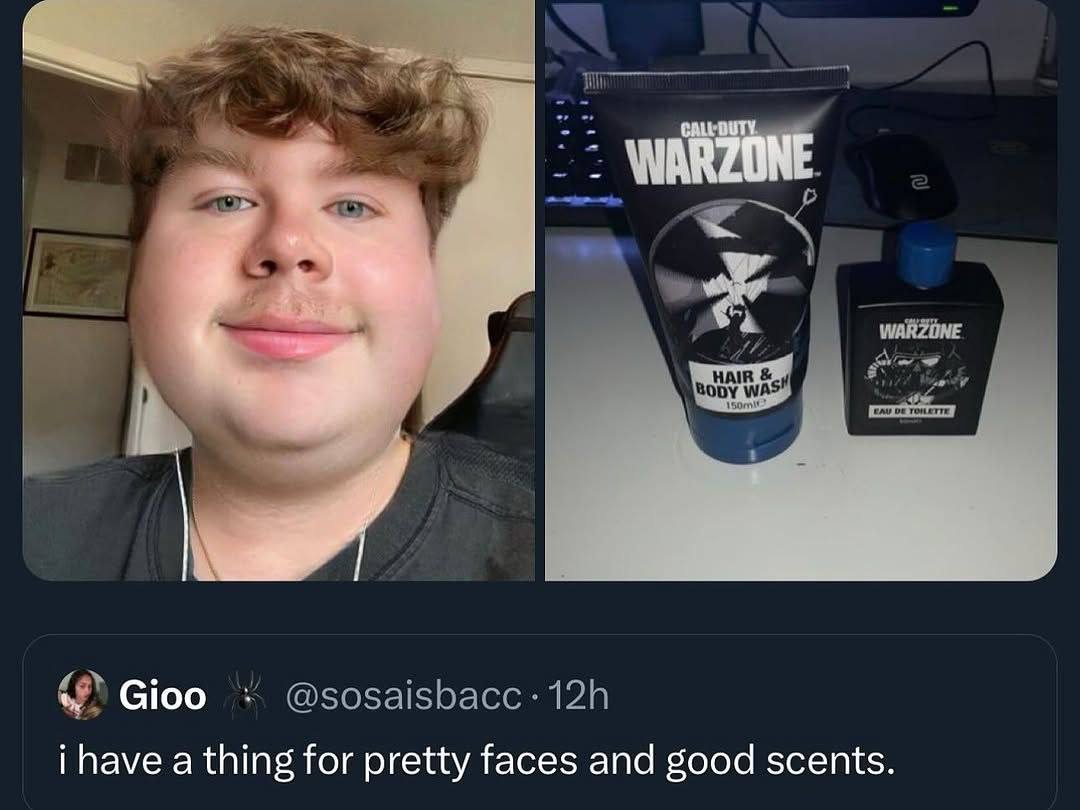 Gioo i have a thing for pretty faces and good scents.