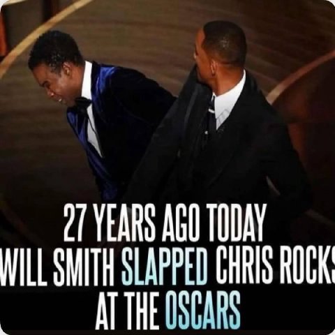 27 YEARS AGO TODAY WILL SMITH SLAPPED ROCK