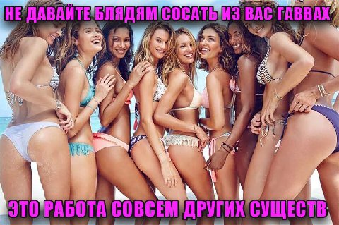 НЕ БЛЯДЯМ СОСАТЬ СУЩЕСТВ