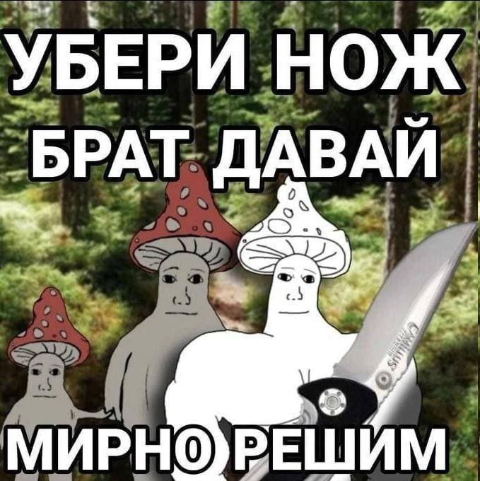 УБЕРИ. нож "БРАТ. ДАВАЙ” shes 3 a МИРНО 1