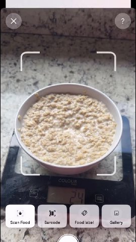 § without increasing calories |’ Зсап Food Вагсоде Food label Gallery 4 Protein left Carbs left Fat left Recently logged You haven't uploaded any food Start tracking today's meals by taking a quick pi