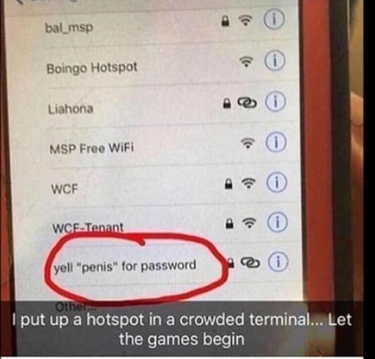 bal_msp Boingo Hotspot в Liahona MSP Free WiFi WCF put up a hotspot in a crowded terminal... Let the games begin
