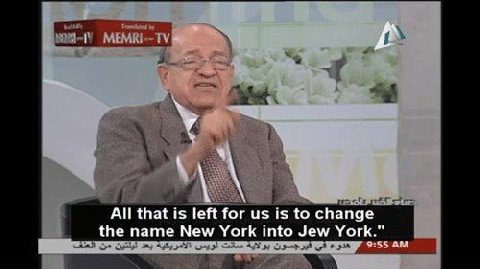 у All that is left for is to change the name New York into Jew York."