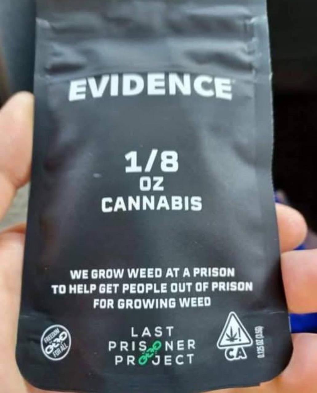 7 ЕМОЕМСЕ 1/8 02 CANNABIS WE GROW WEED A PRISON TO HELP GET PEOPLE OUT OF PRISON FOR GROWING WEEO LAST As: а