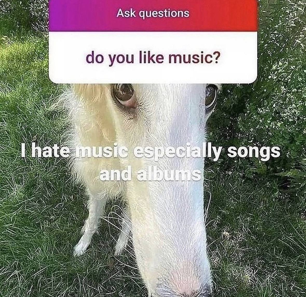 Ask questions о you like music? kes 4 у. son 2 А А YAS SSS 7
